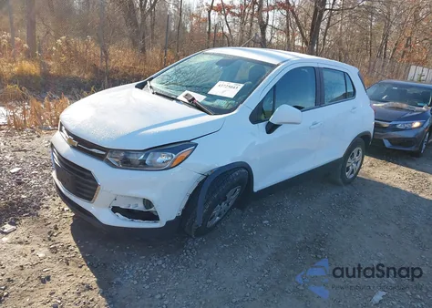 2017 Chevrolet Trax Ls из США, поврежденный, VIN KL7CJKSB4HB131854